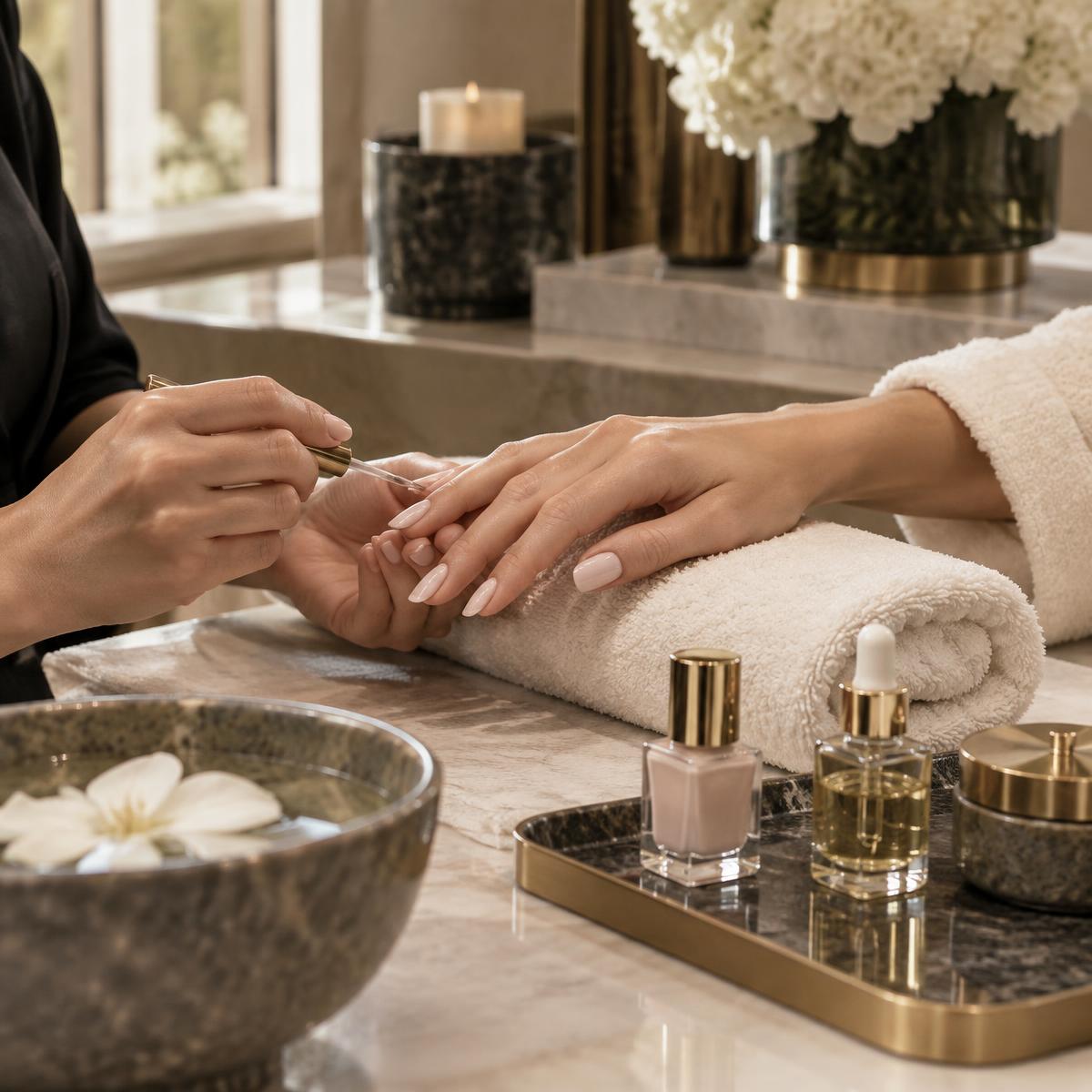 Manicures at Zoé Nail Boutique and Spa